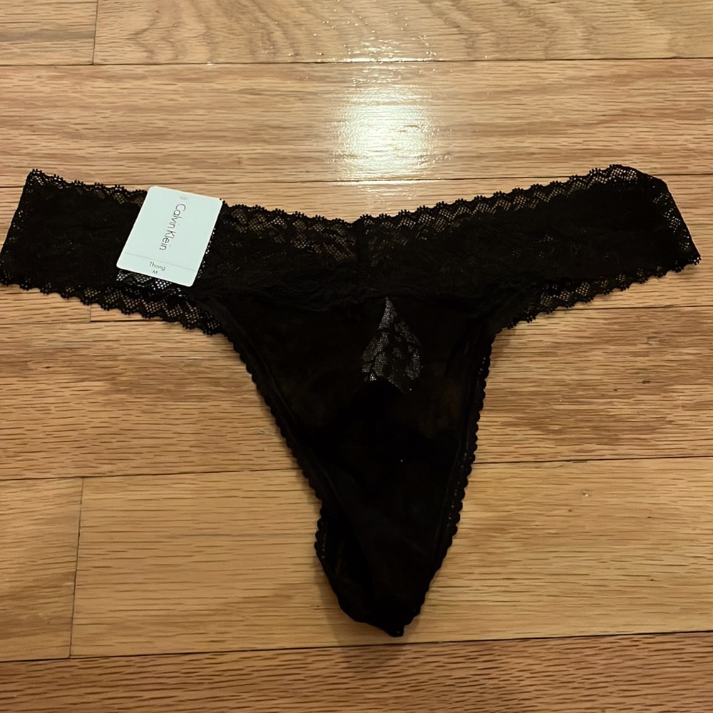 Brand new with tags Calvin Klein thong size medium